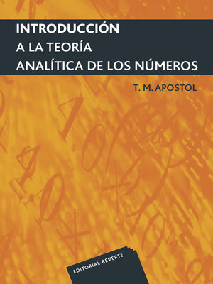 cover image of Introducción a la teoría analítica de números